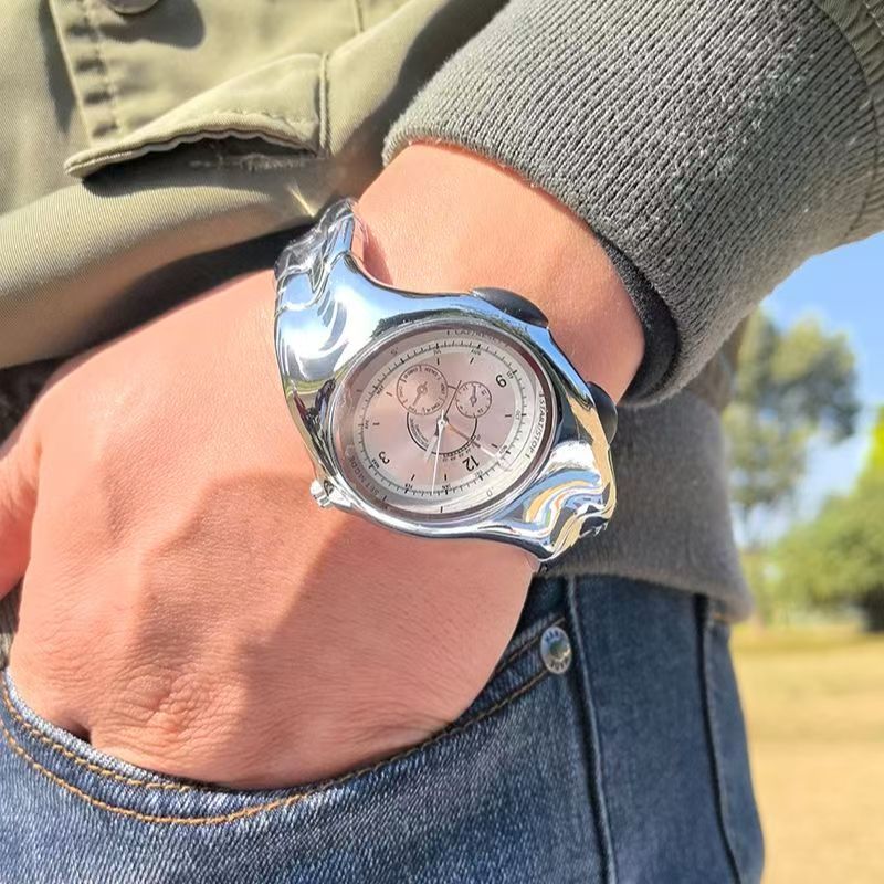 Y2K Liquid Metal Chrono