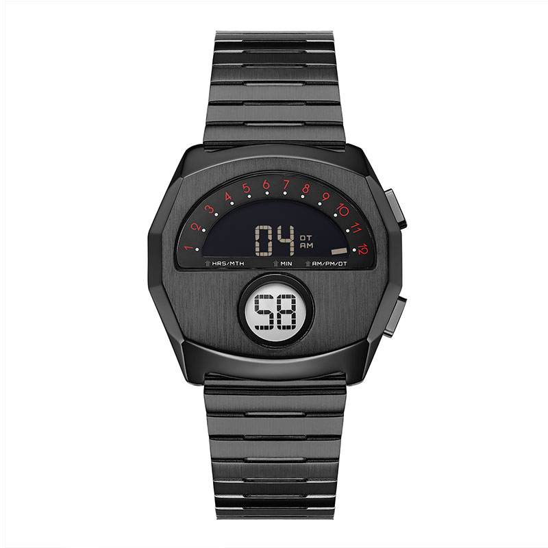 1970s Retro-Futuristic Digital Watch - A0326