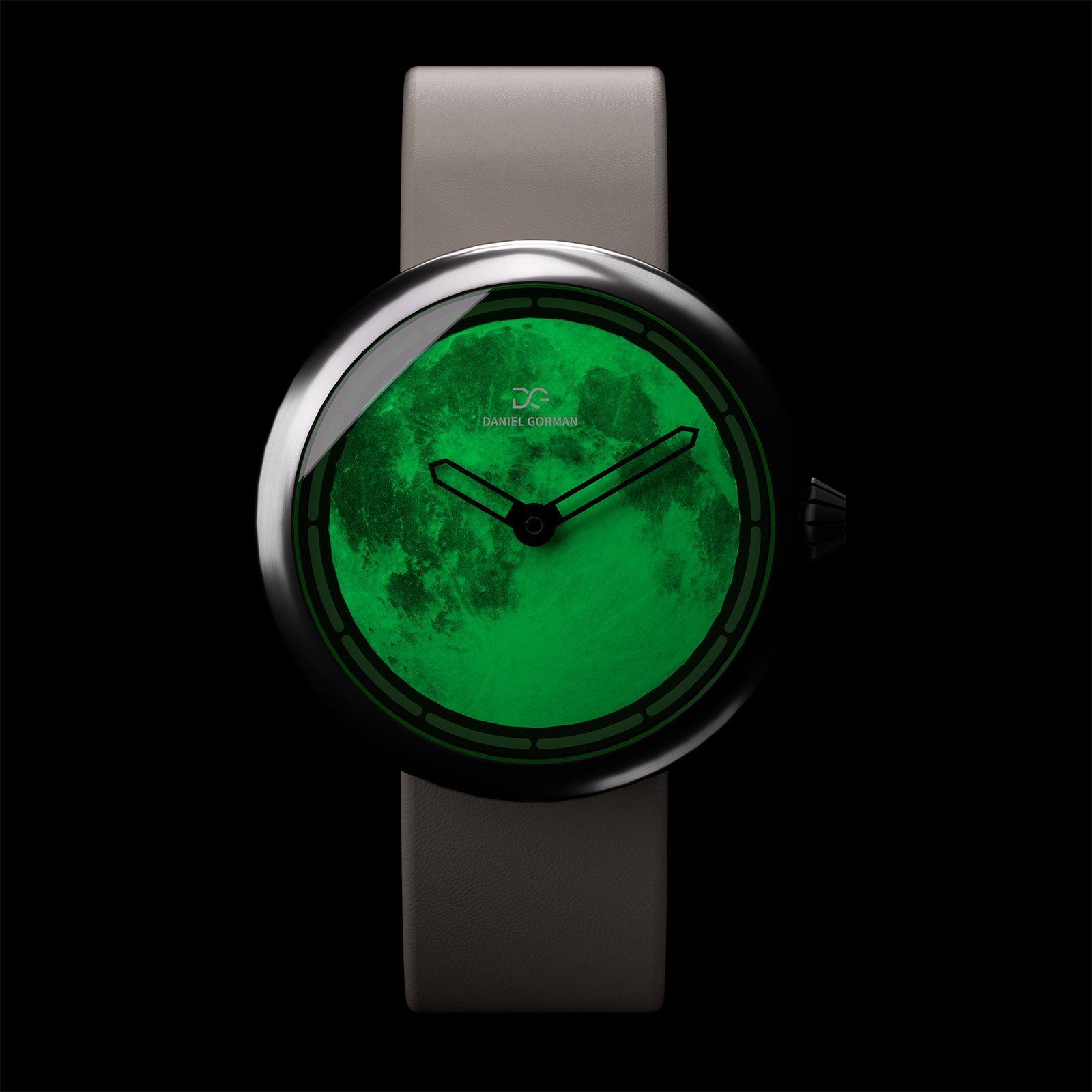 π Series Moon Dial 3D DG9314.SK