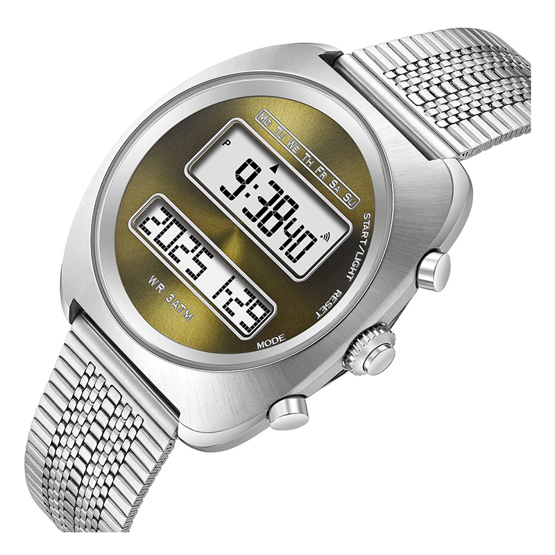 1970s Retro-Futuristic Digital Watch - A0330