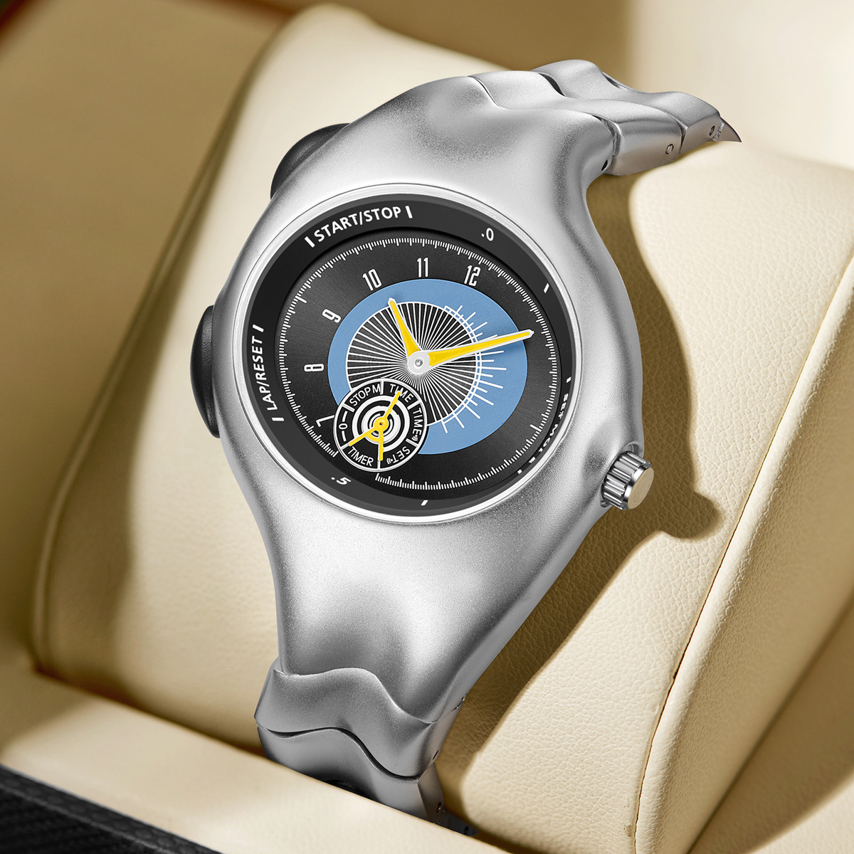 Y2K Liquid Metal Chrono