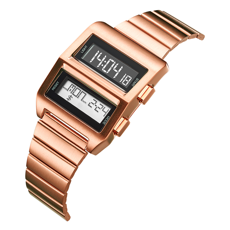 1970s Retro-Futuristic Digital Watch - A0324