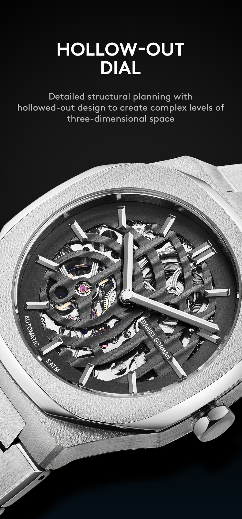 Multi-layered openwork DG8126.SK