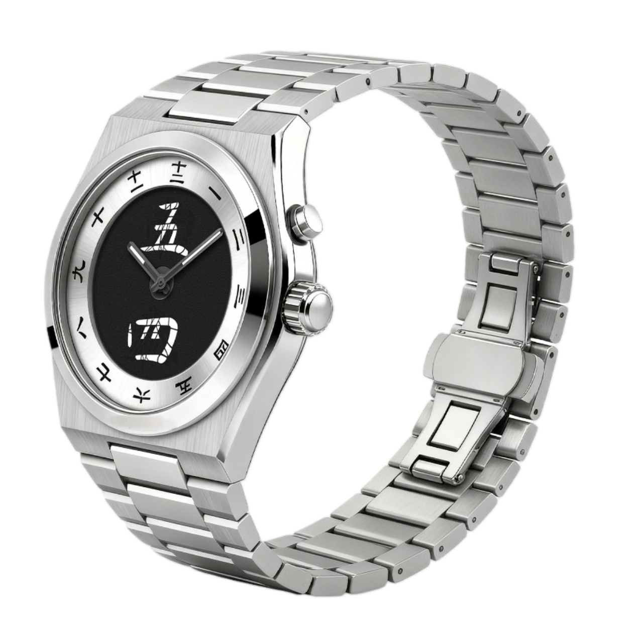 1970s Retro-Futuristic Digital Watch - A0332
