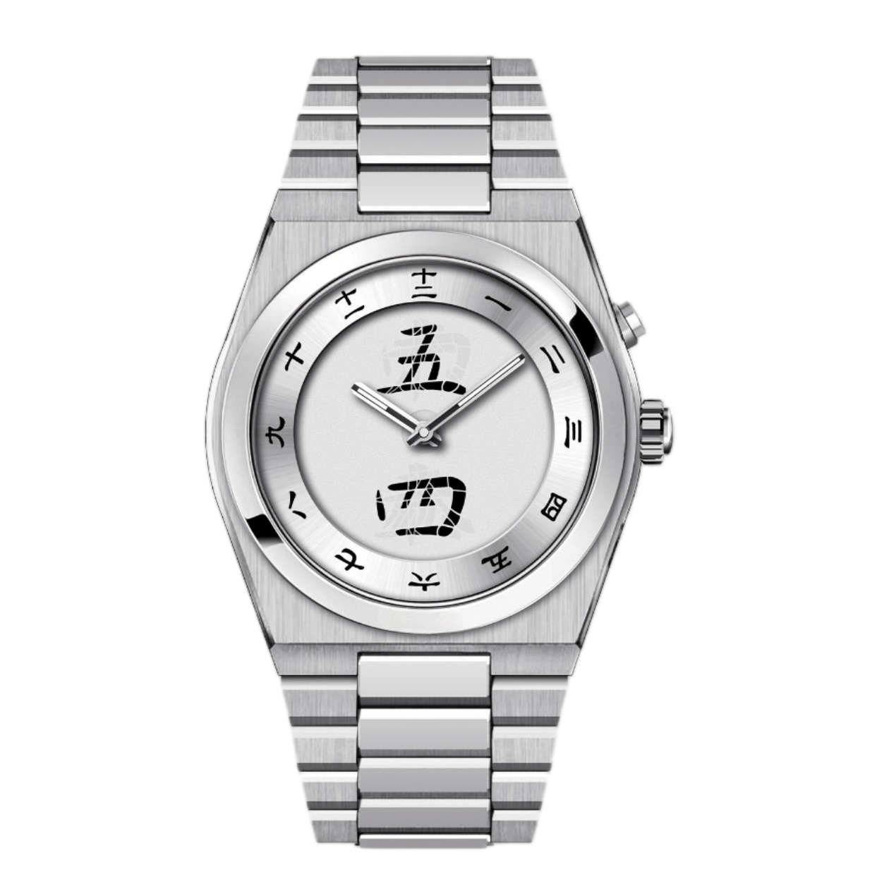 1970s Retro-Futuristic Digital Watch - A0332