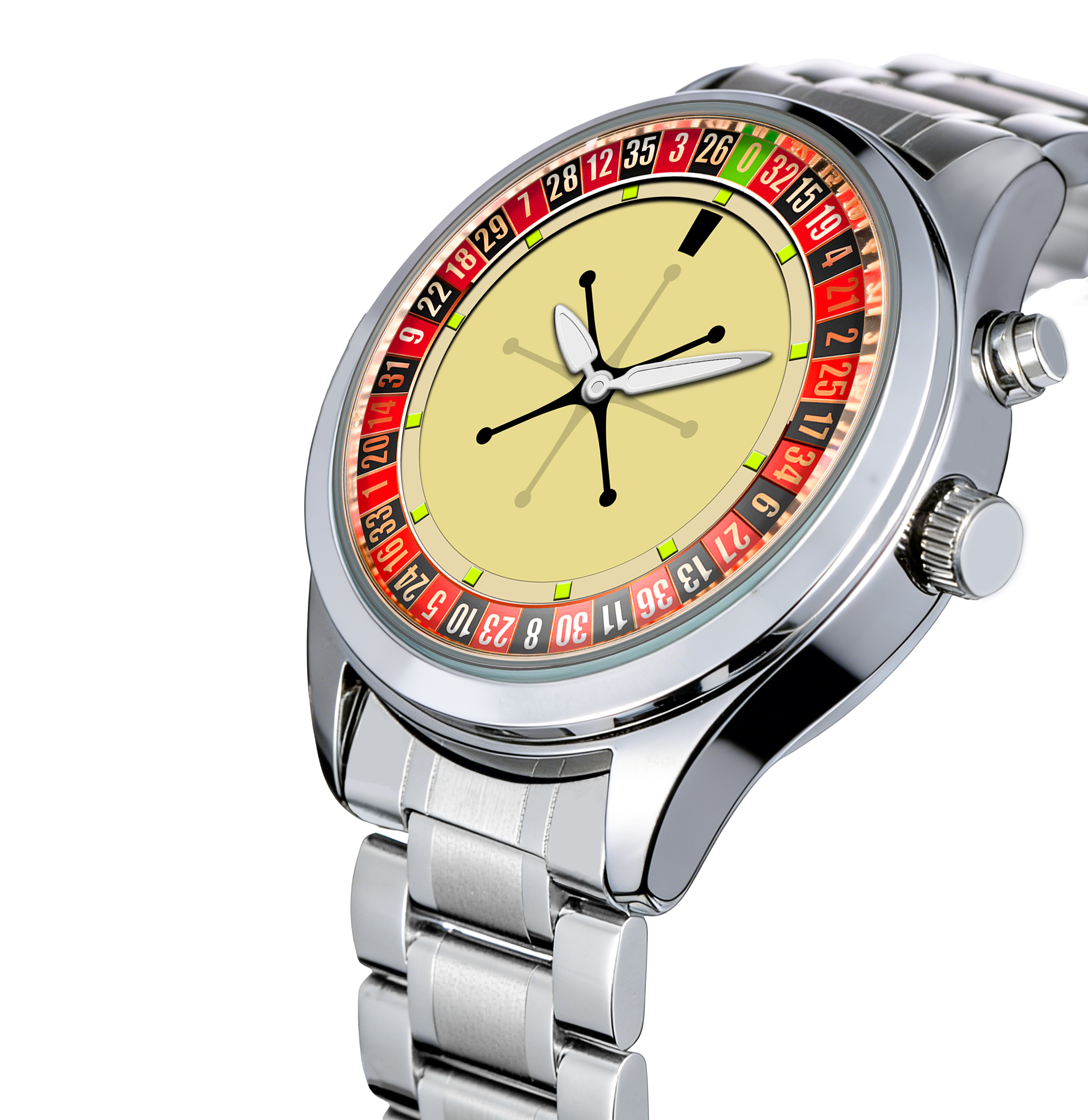 1970s Retro-Futuristic Digital Watch - BG005