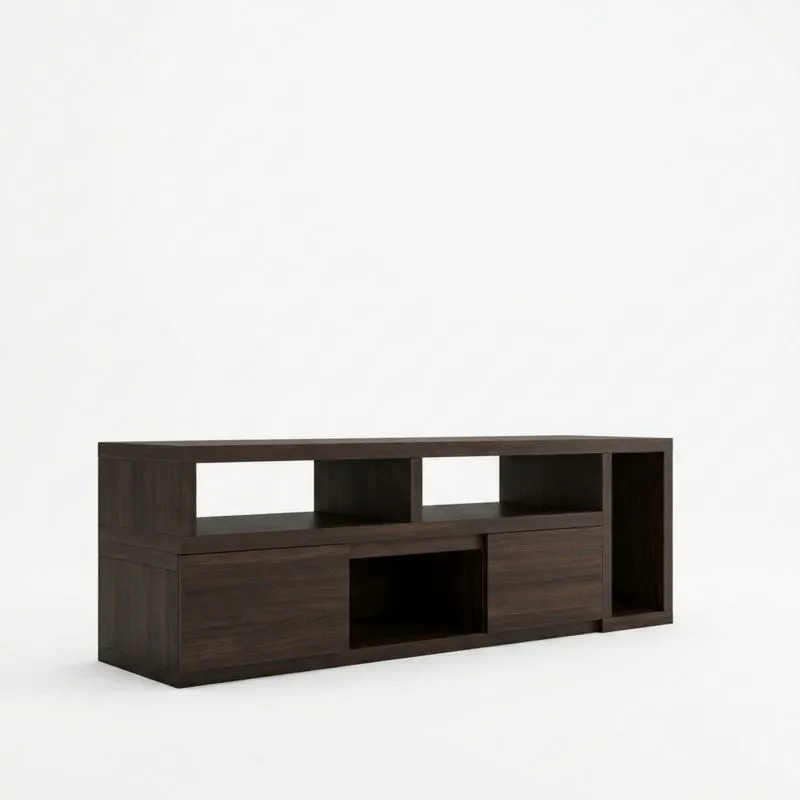 MDF-TV-Schrank mit Eichenfurnier