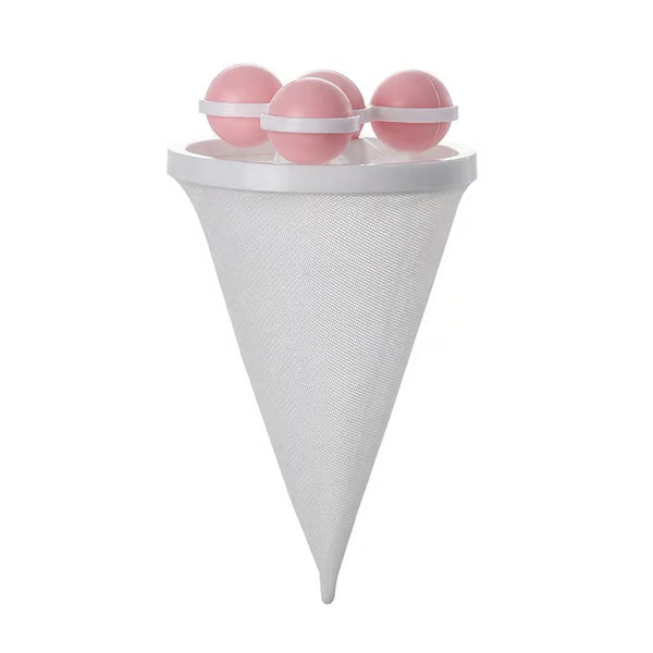 🧺 BUY 1 GET 1 FREE! 🧼 Floating Lint Mesh Bag – Catches Hair & Lint, Reusable & Protects Washing Machine/Drain 🚿