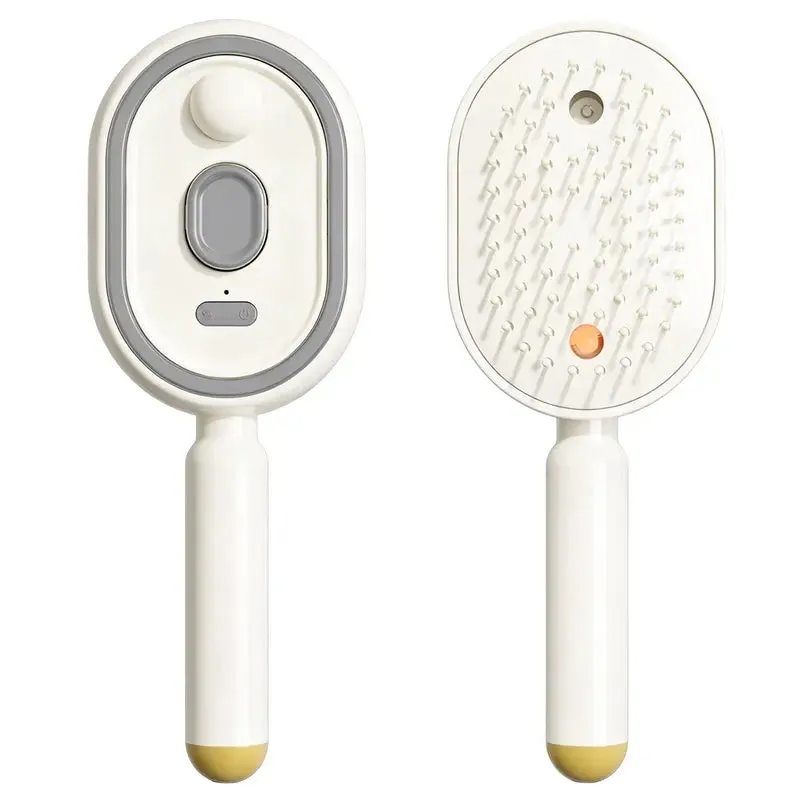 🌸LAST DAY 50% OFF✨Steam Mist Straightening Comb – Easy Salon-Like Hair