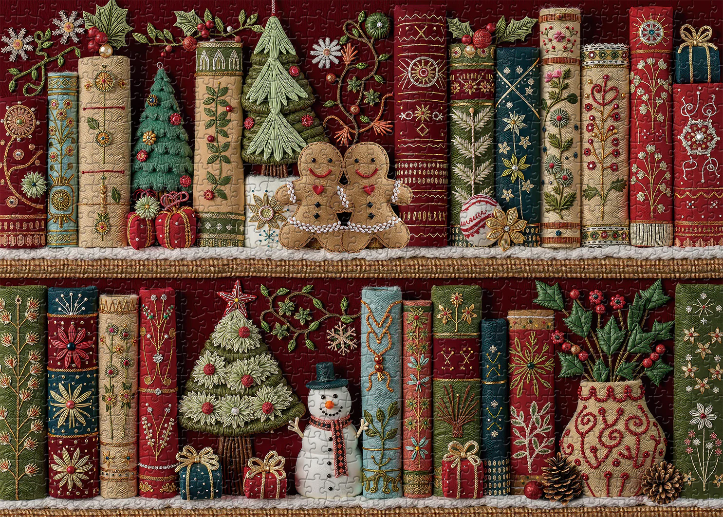 Santa's Magical Workshop Jigsaw Puzzle 1000 Pieces