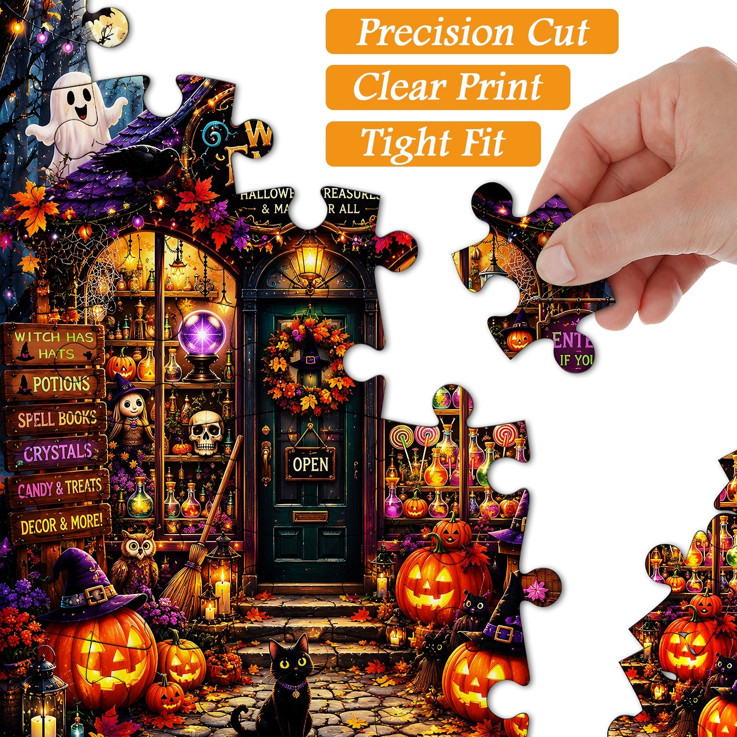 The Witch’s Emporium Jigsaw Puzzle 1000 Pieces