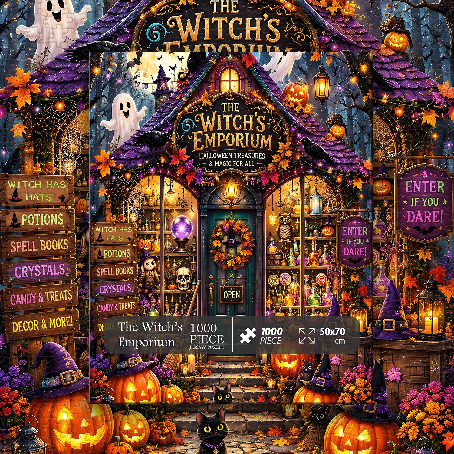 The Witch’s Emporium Jigsaw Puzzle 1000 Pieces