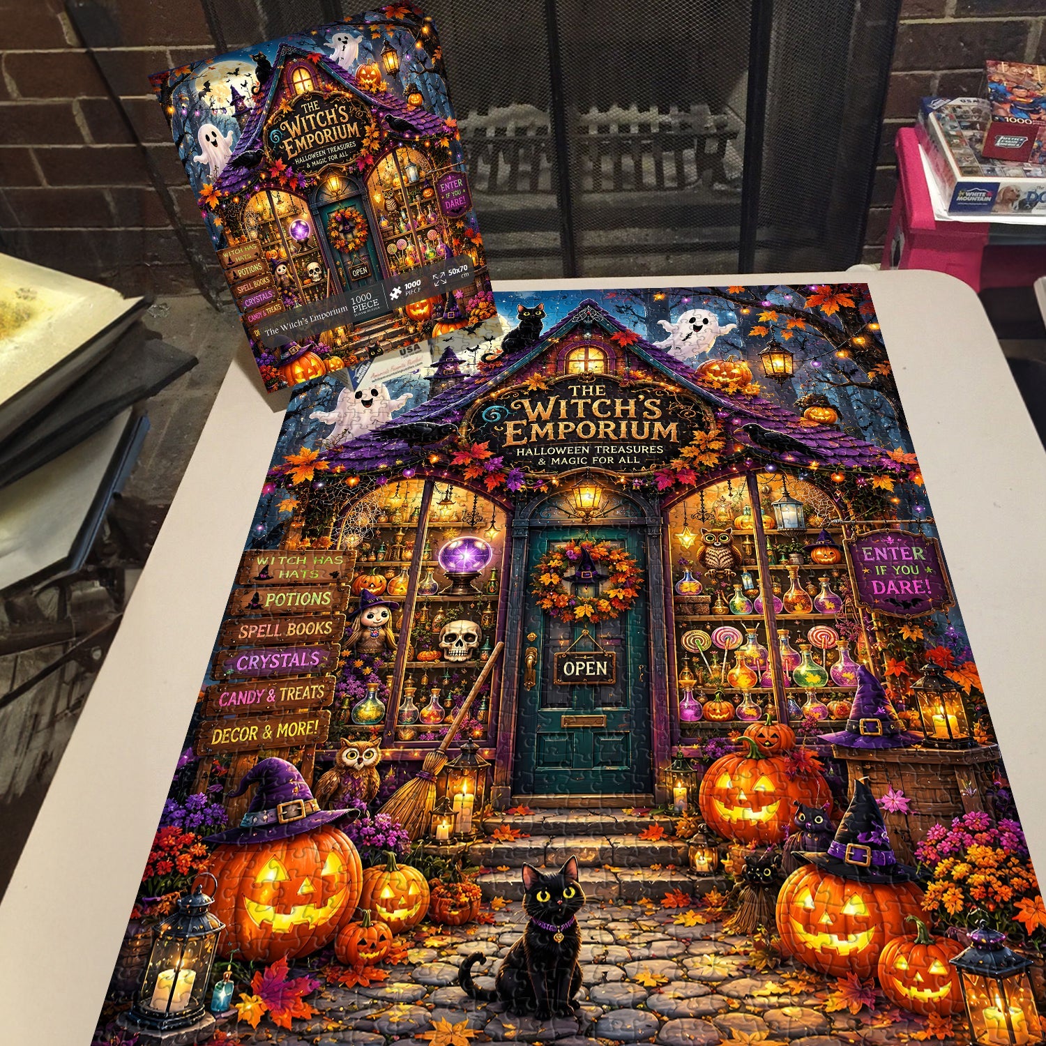 The Witch’s Emporium Jigsaw Puzzle 1000 Pieces