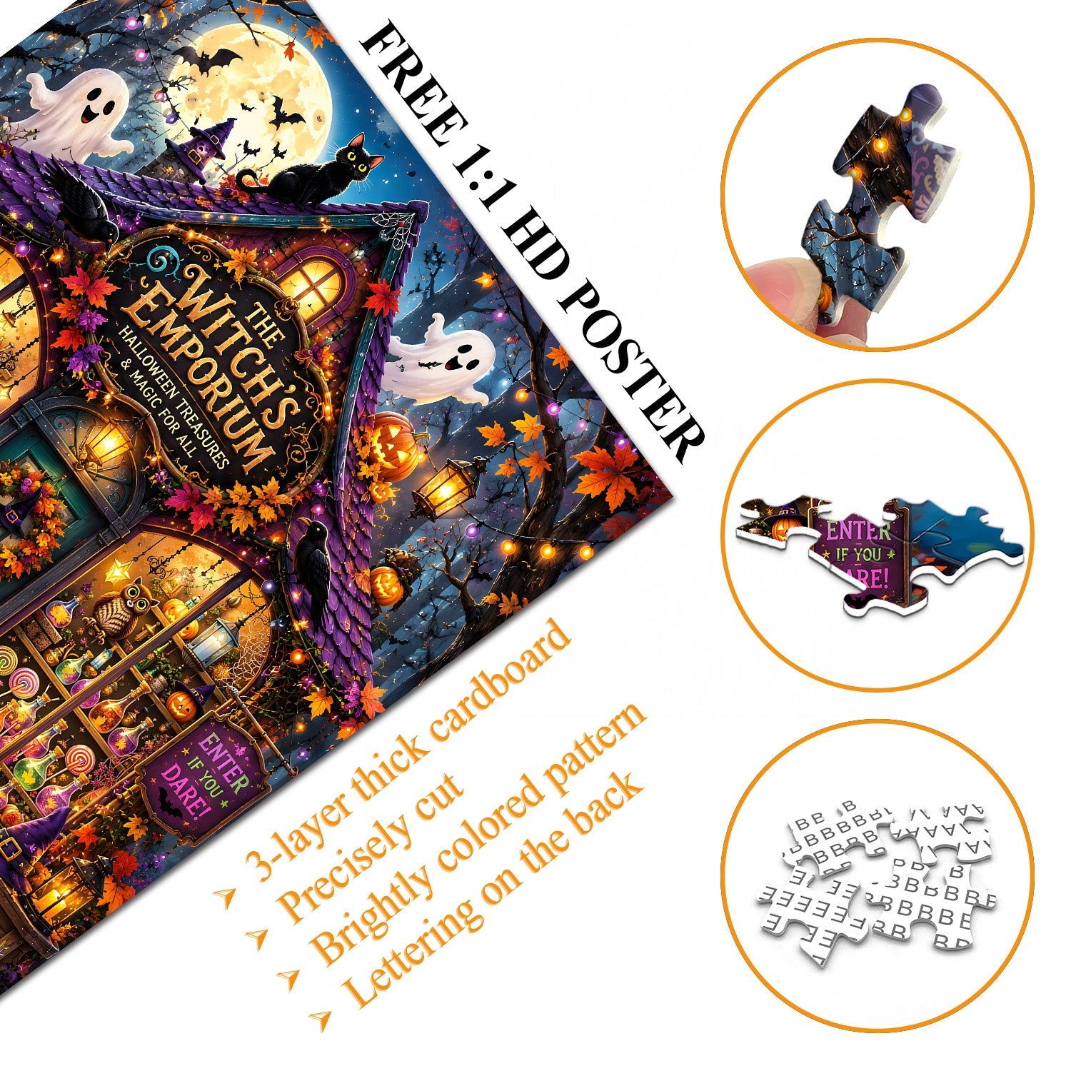 The Witch’s Emporium Jigsaw Puzzle 1000 Pieces
