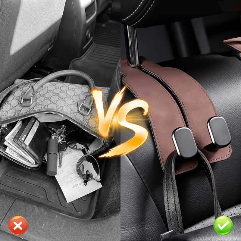 🚘Your $1,000 iPhone Has a Case. Why Doesn’t Your $50,000 Car Have Better Bag Hooks? 🚘✨
