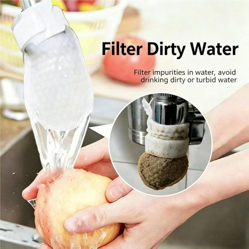 🔥 Last Day: Buy 3 Get 1 Free 🎉🚙Disposable faucet filter bag Protect Your Family from Dirty Tap Water 💧👨‍👩‍👧‍👦