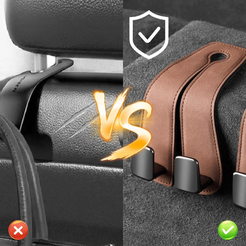 🚘Your $1,000 iPhone Has a Case. Why Doesn’t Your $50,000 Car Have Better Bag Hooks? 🚘✨