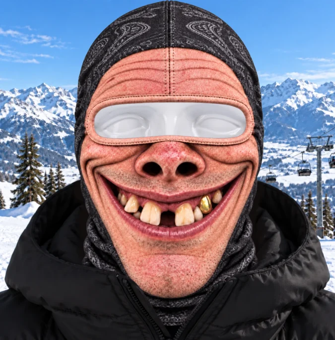❄️Funny Ski Mask -🎁Birthday Gifts For Ski Lovers