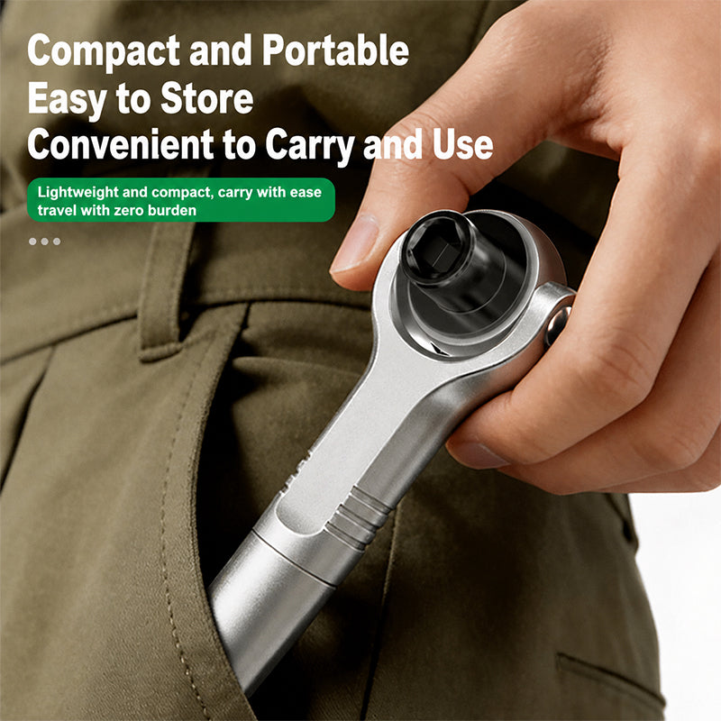 Vistorao™ 40-in-1 Magnetic Mini Ratchet Screwdriver Set for Tight Spaces 🔧