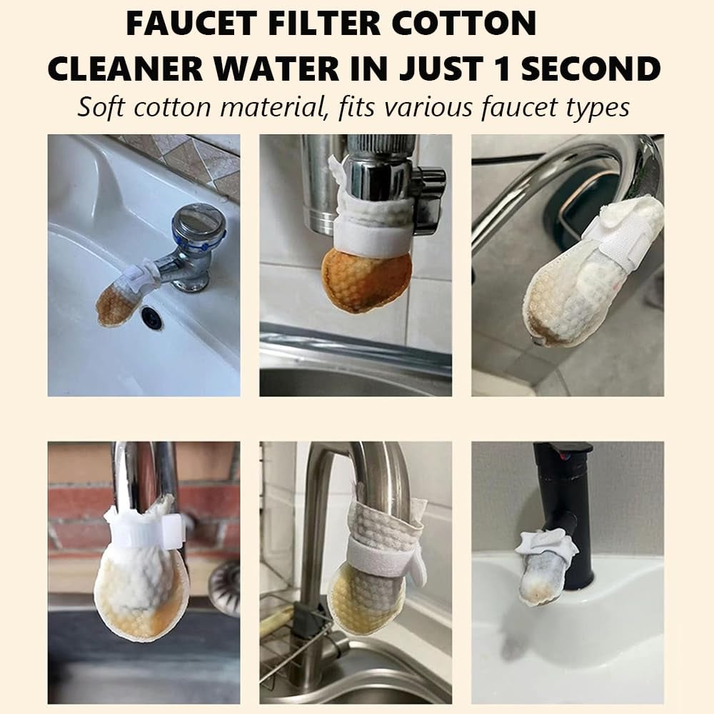 🔥 Last Day: Buy 3 Get 1 Free 🎉🚙Disposable faucet filter bag Protect Your Family from Dirty Tap Water 💧👨‍👩‍👧‍👦