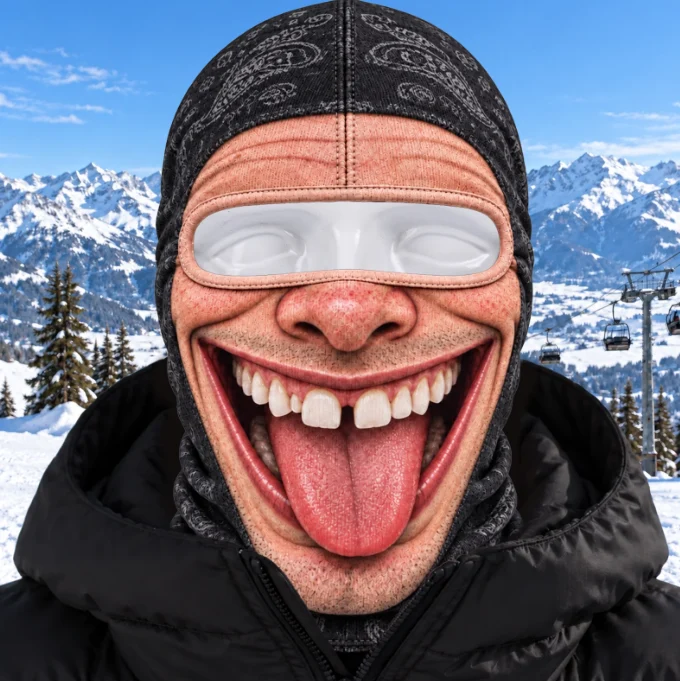 ❄️Funny Ski Mask -🎁Birthday Gifts For Ski Lovers