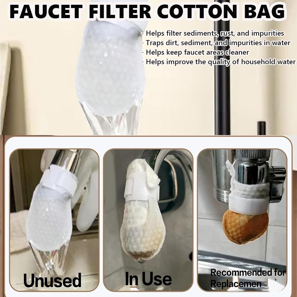 🔥 Last Day: Buy 3 Get 1 Free 🎉🚙Disposable faucet filter bag Protect Your Family from Dirty Tap Water 💧👨‍👩‍👧‍👦