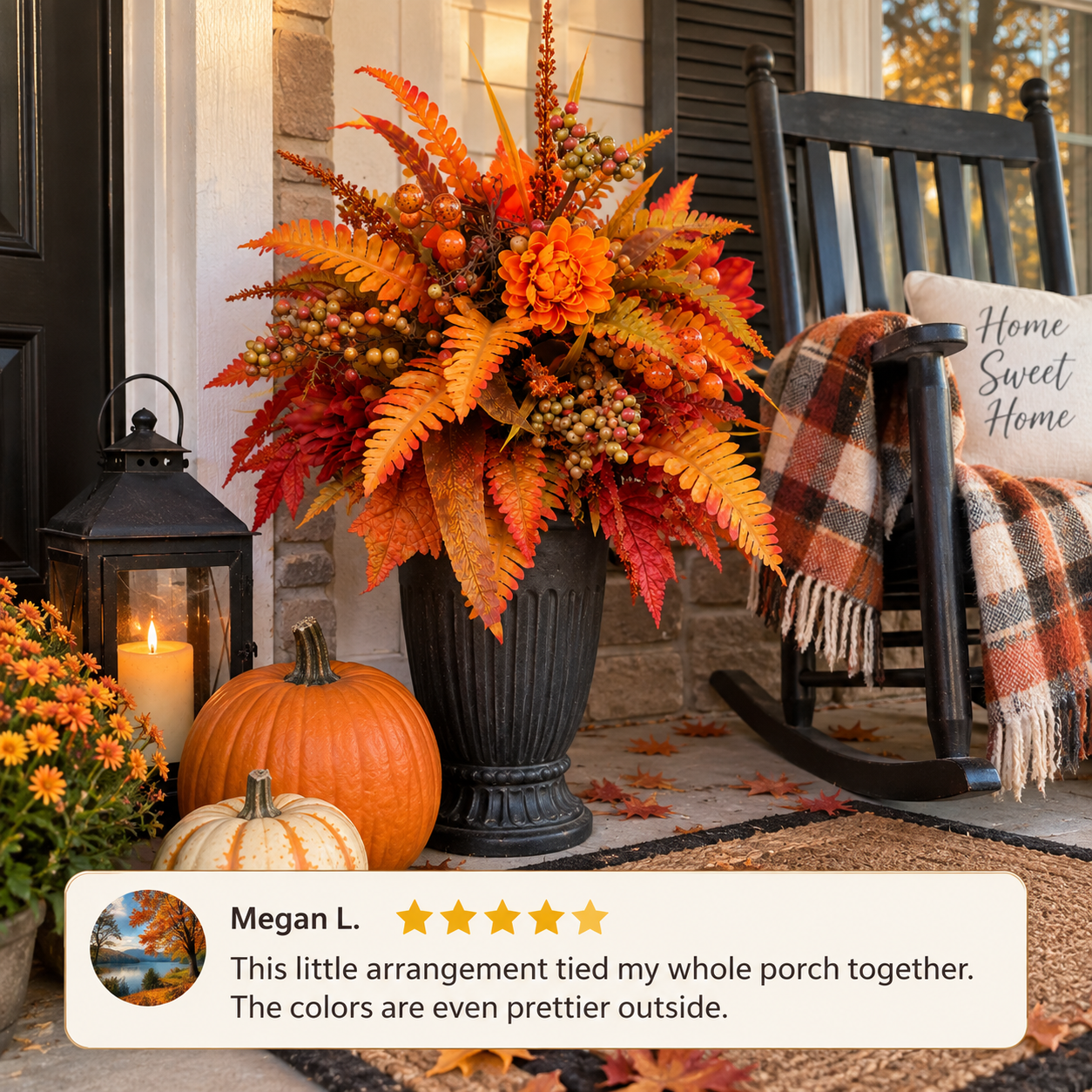 Customer autumn display 3