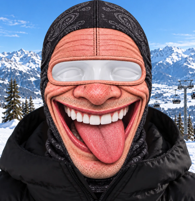 ❄️Funny Ski Mask -🎁Birthday Gifts For Ski Lovers