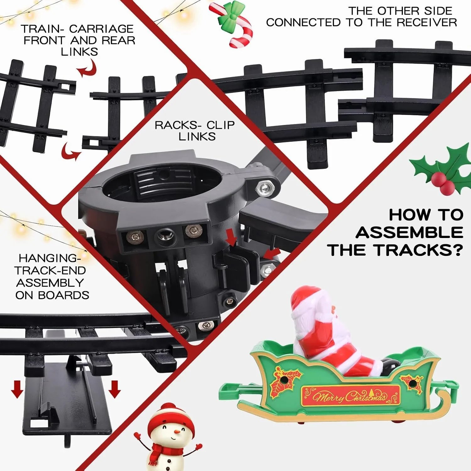 🚚 Free Shipping — 50% OFF! Bring Your Christmas Tree to Life with Lights, Sound & Smoke 🚂🎄✨