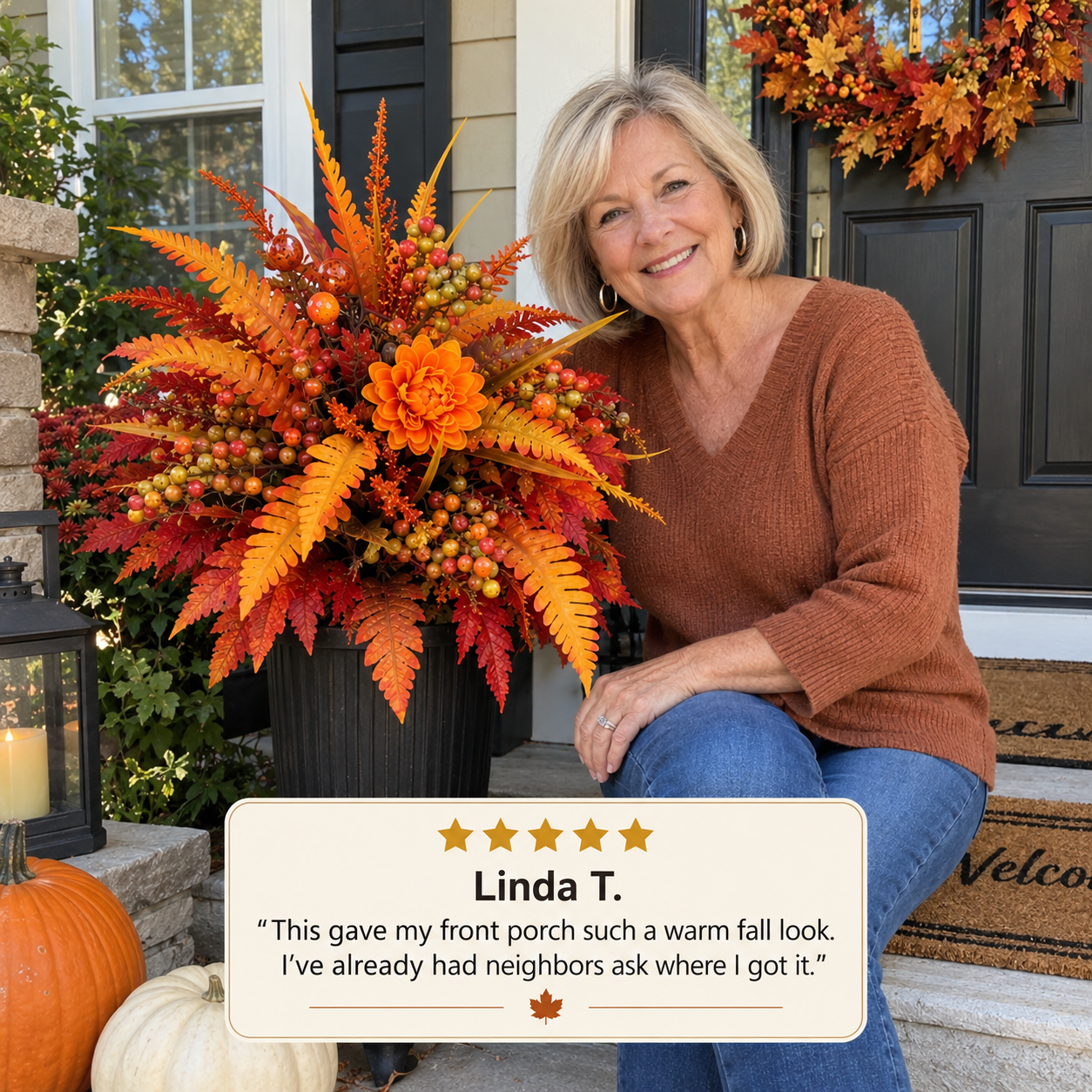 Customer autumn display 6