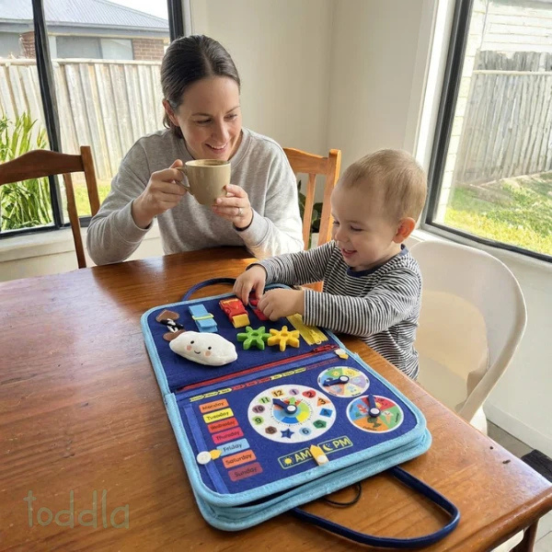 Sensory Book 📘✨: 8 Pages, 30+ Activities, Suitable from 6 Months — Little Stories Kids 👶🧠