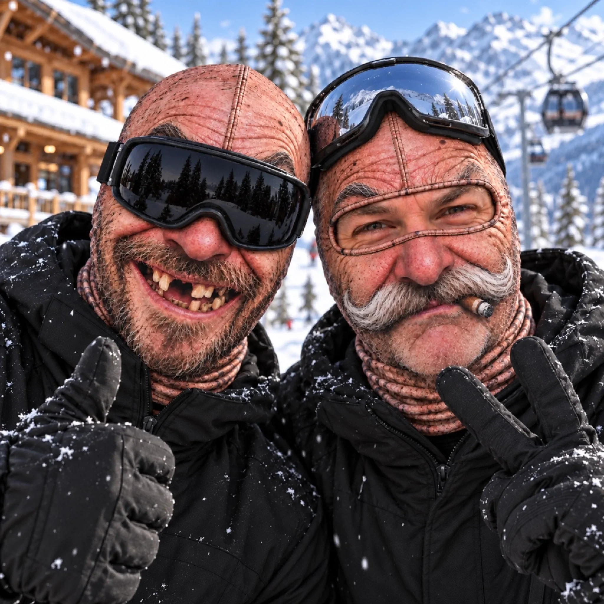 ❄️Funny Ski Mask -🎁Birthday Gifts For Ski Lovers
