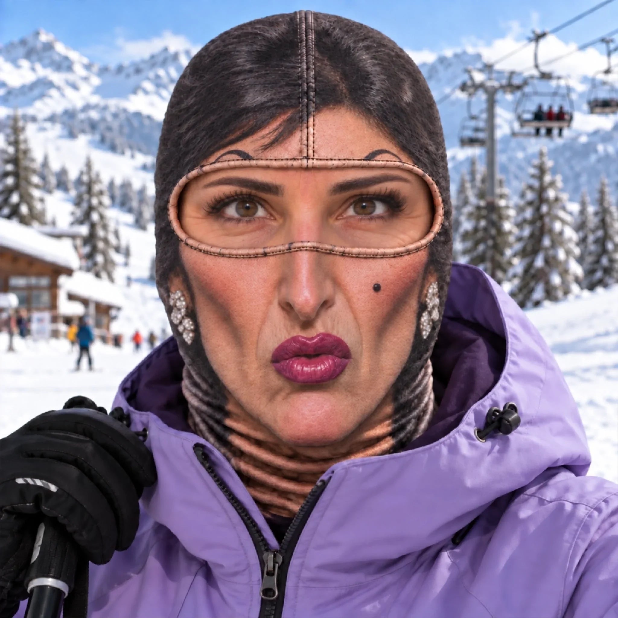❄️Funny Ski Mask -🎁Birthday Gifts For Ski Lovers