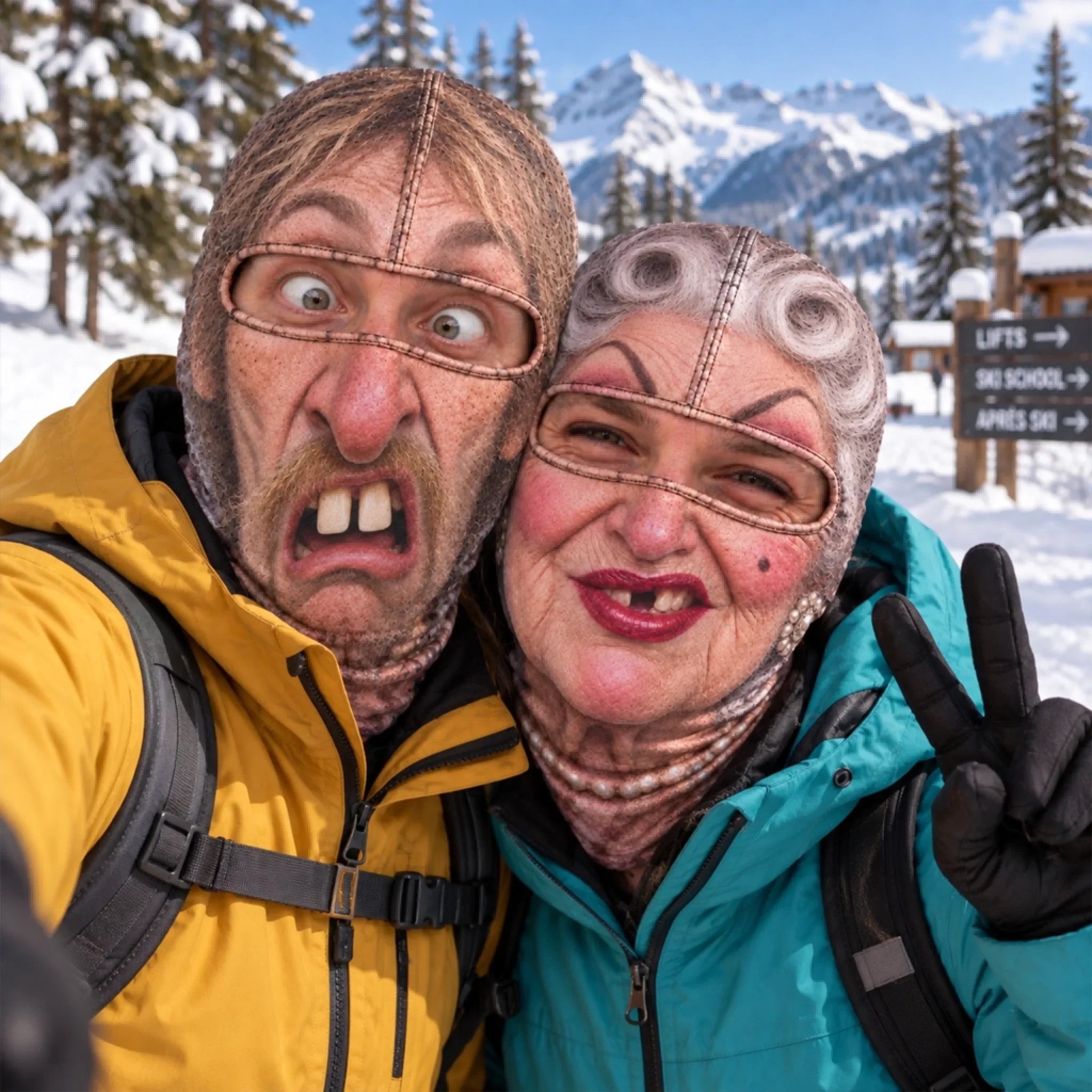 ❄️Funny Ski Mask -🎁Birthday Gifts For Ski Lovers