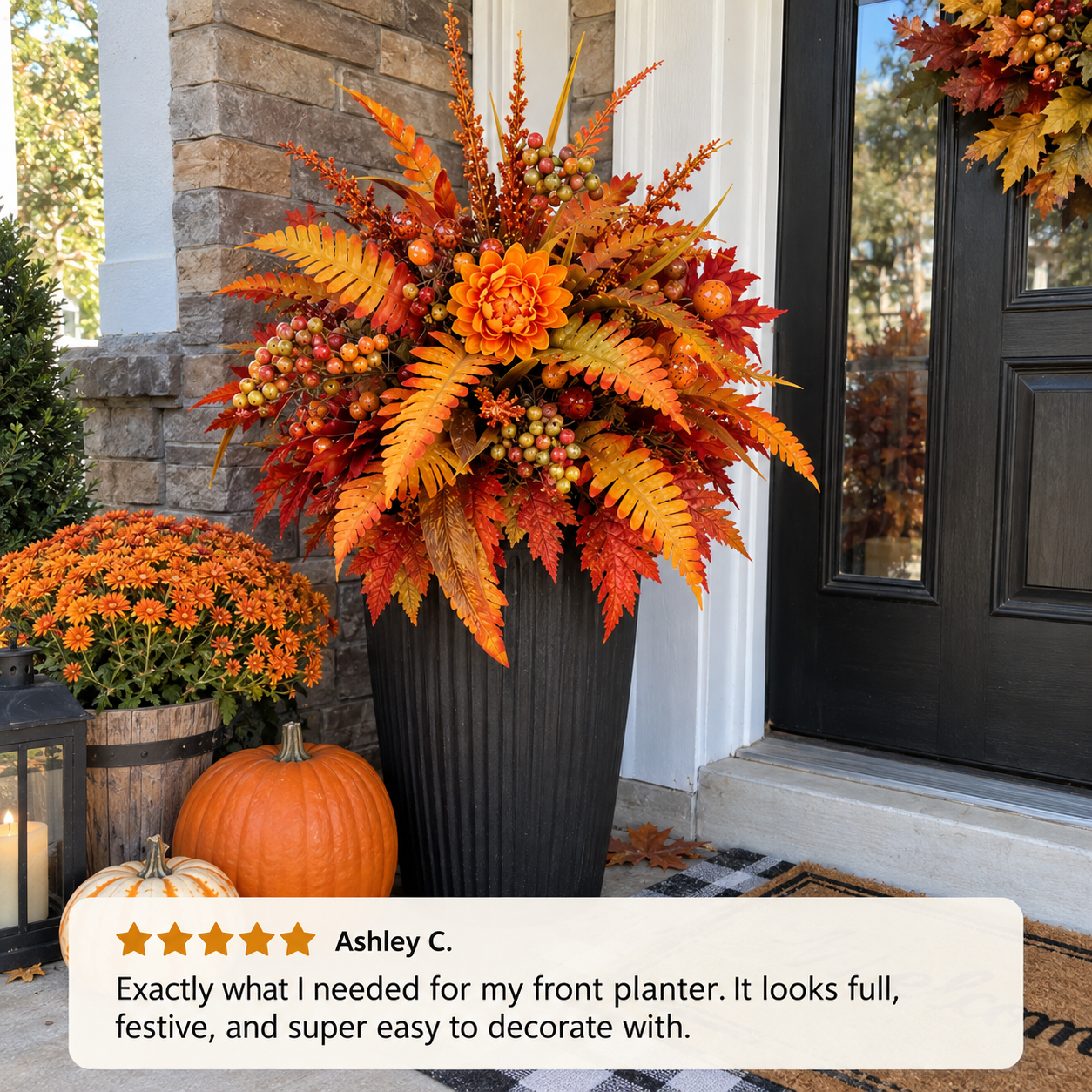 Customer autumn display 2