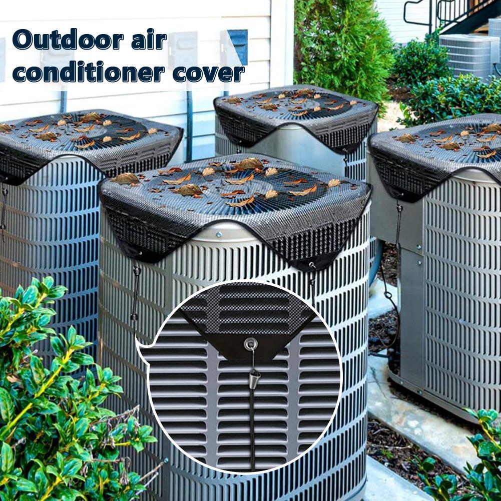 【FaddishDeal】1PC External air conditioning cover, ventilated cover at the top of the external machine, waterproof and durable outdoor Springtok. 【FaddishDeal】1PC External air conditioning cover, ventilated cover at the top of the external machine, waterproof and durable outdoor Springtok.
