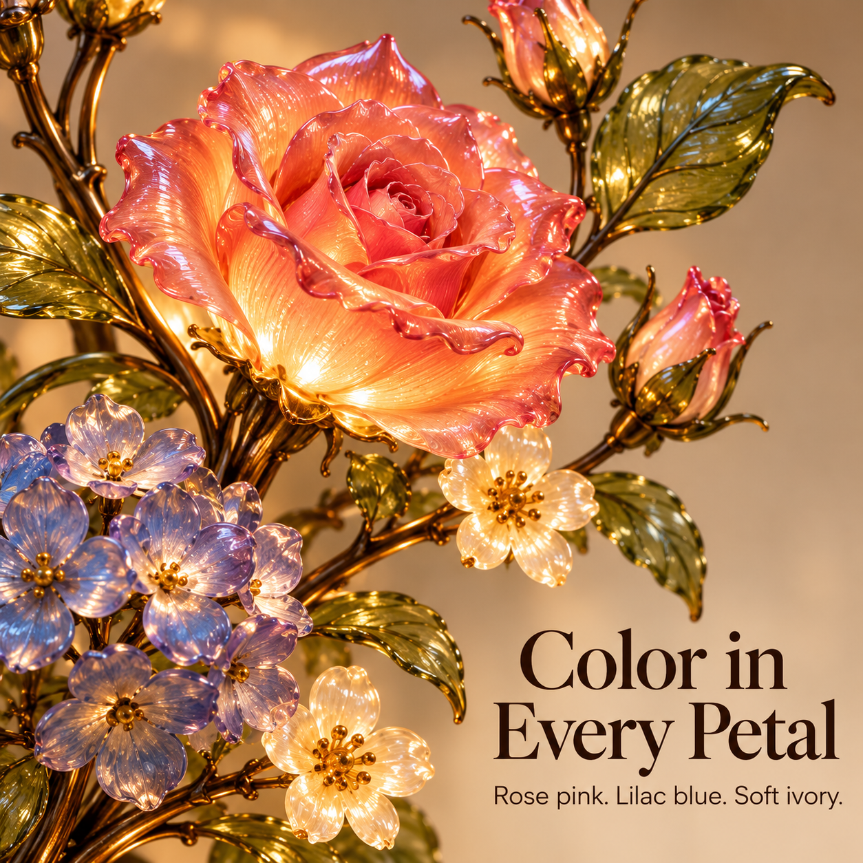 Eternal Bloom lamp lifestyle display
