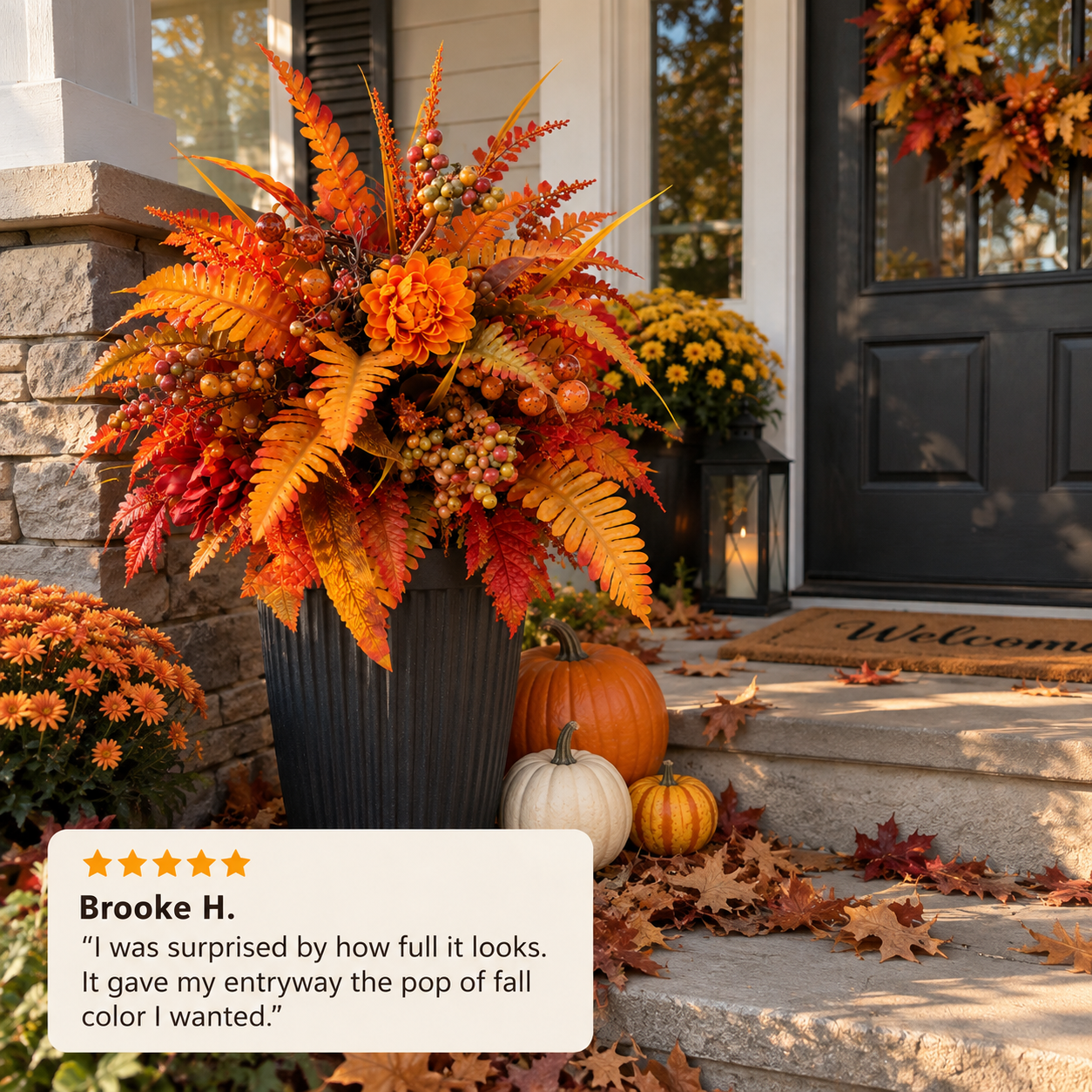 Customer autumn display 8