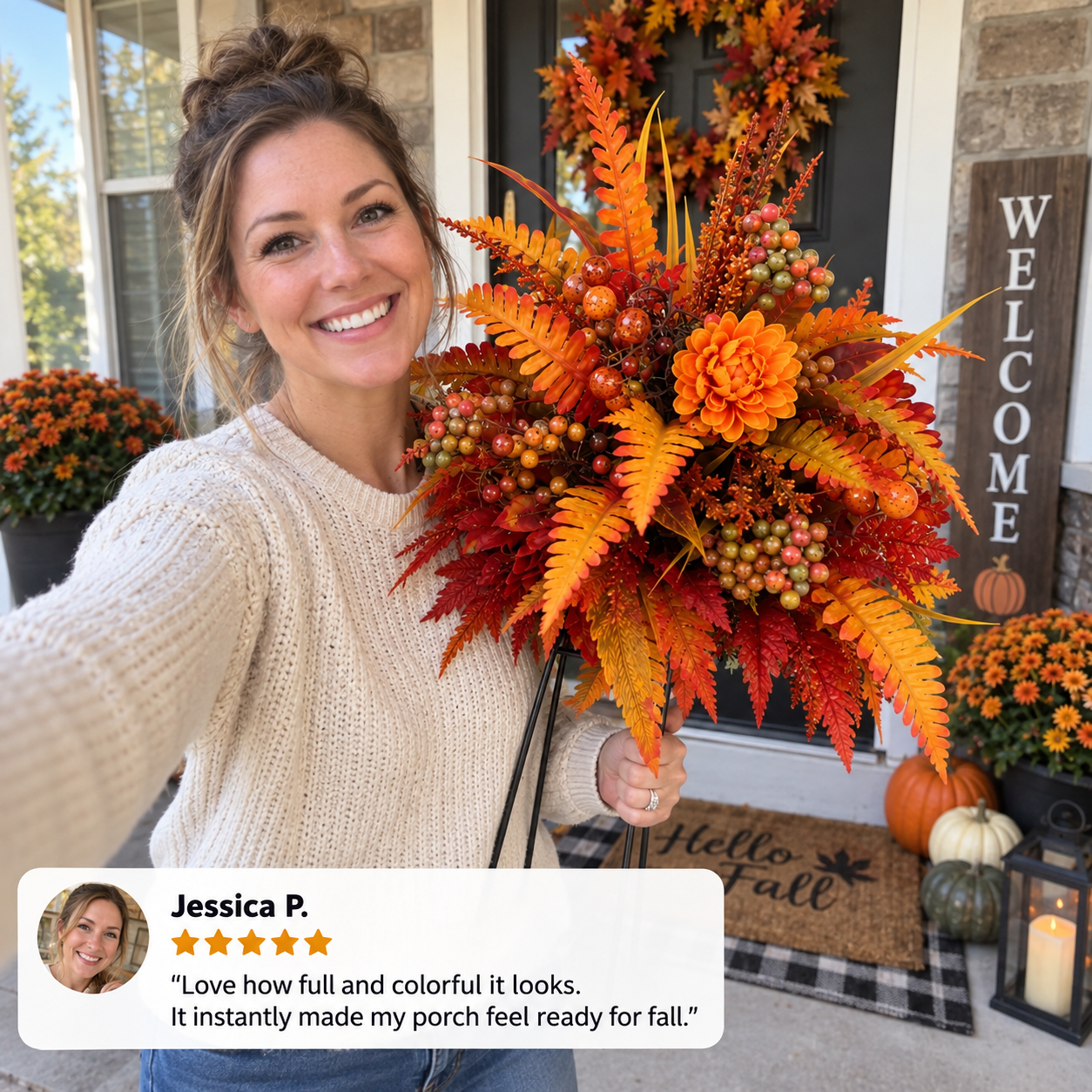 Customer autumn display 7