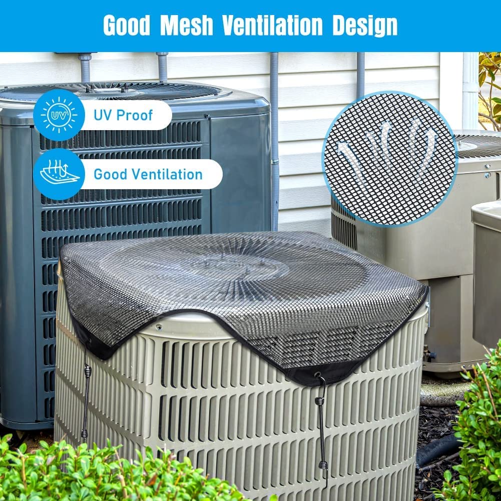 【FaddishDeal】1PC External air conditioning cover, ventilated cover at the top of the external machine, waterproof and durable outdoor Springtok. 【FaddishDeal】1PC External air conditioning cover, ventilated cover at the top of the external machine, waterproof and durable outdoor Springtok.