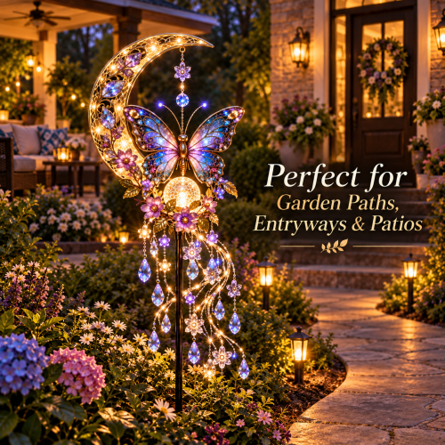 ❤Same as the video🦋Butterfly Moonlight Cascade™ A Little Moonlight Magic for Your Garden🌺