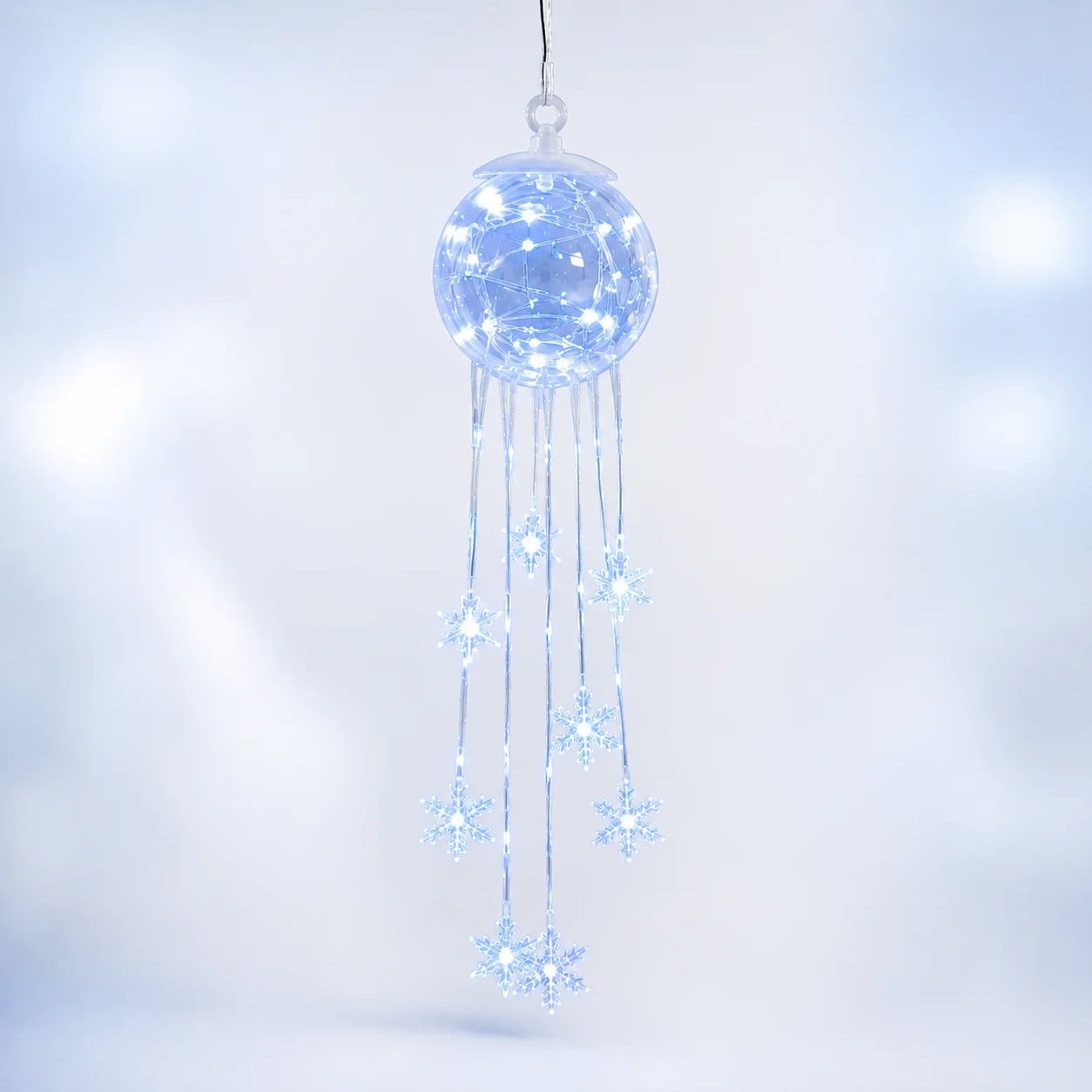 ✨Winter Magic Snowflake – LED Hanging Christmas Ornament❄️