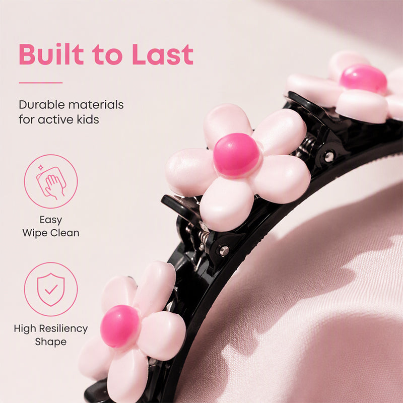 Close-up of acrylic cartoon hairband