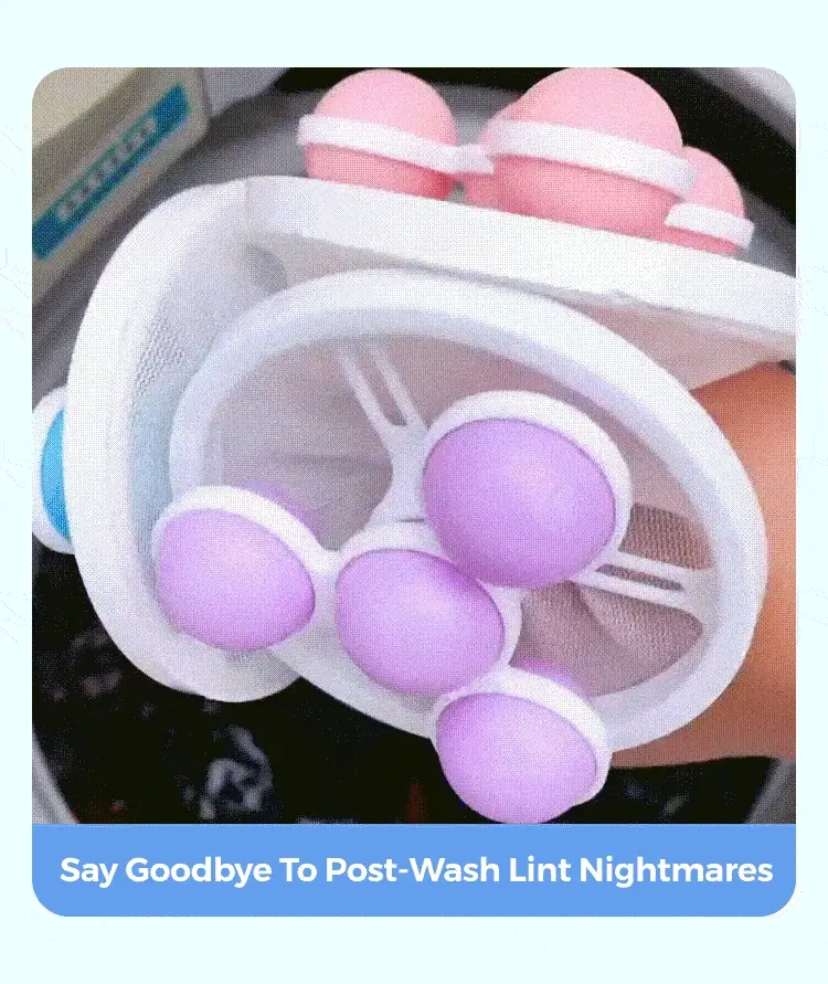 🧺 BUY 1 GET 1 FREE! 🧼 Floating Lint Mesh Bag – Catches Hair & Lint, Reusable & Protects Washing Machine/Drain 🚿