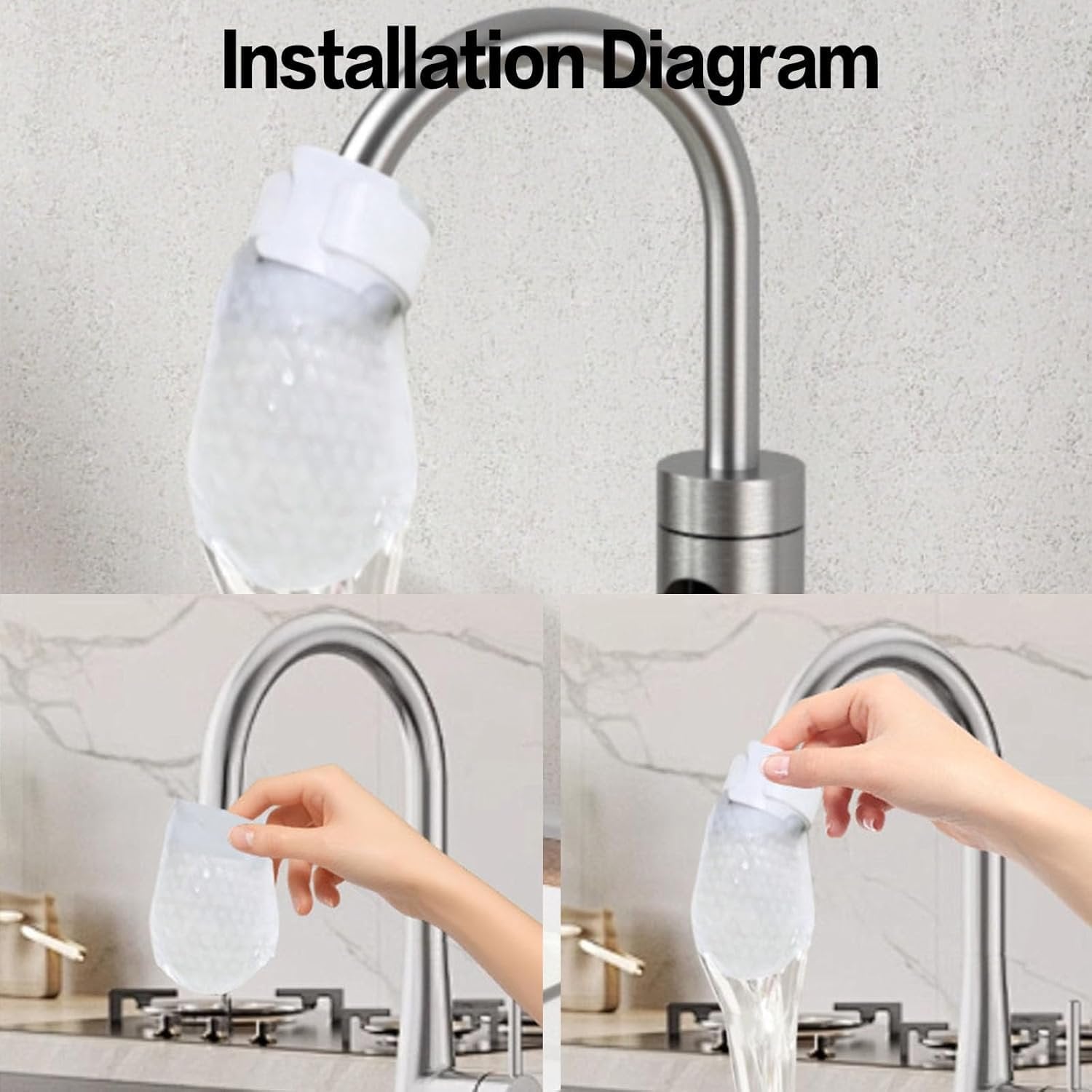 🔥 Last Day: Buy 3 Get 1 Free 🎉🚙Disposable faucet filter bag Protect Your Family from Dirty Tap Water 💧👨‍👩‍👧‍👦