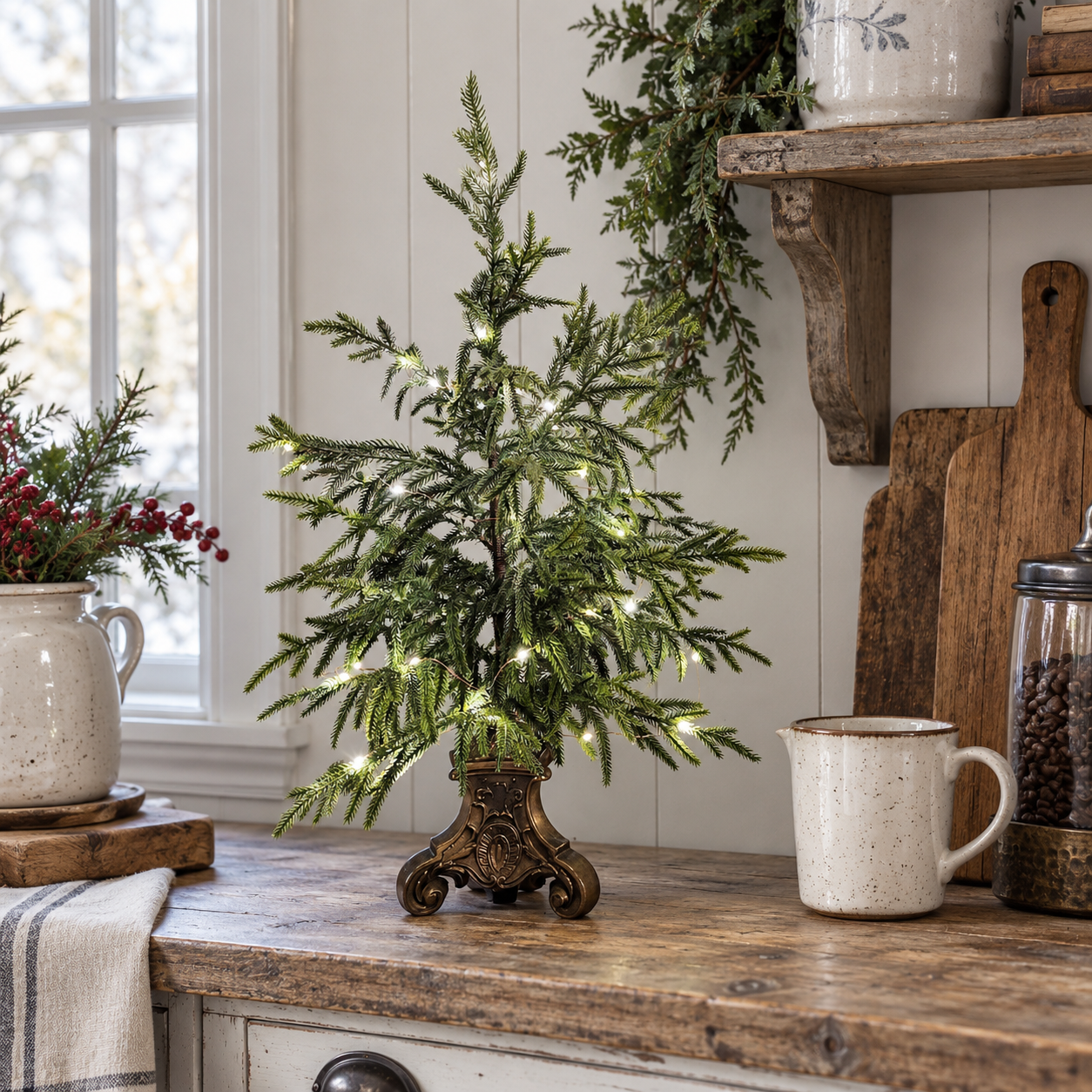 🚚 14% OFF! Add Vintage Christmas Charm and a Warm LED Glow to Every Cozy Corner 🎄✨