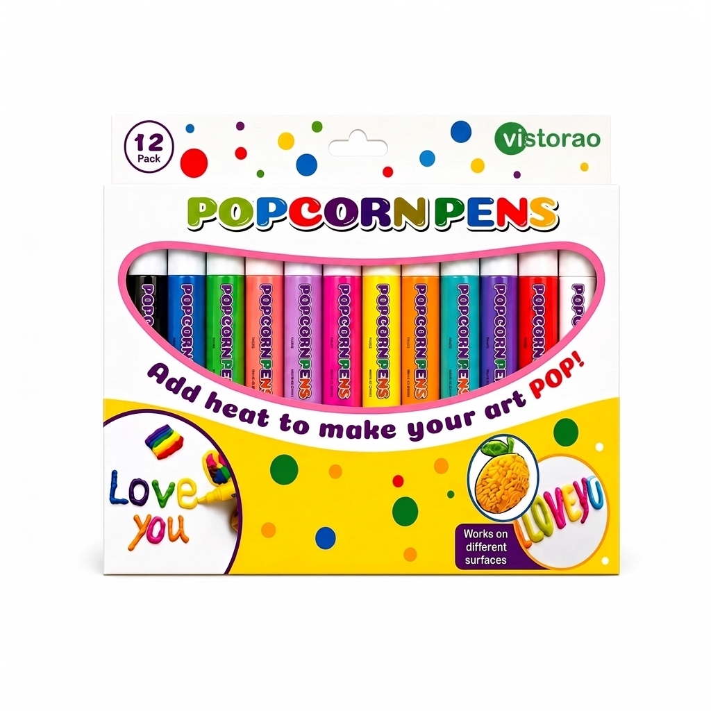 Vistorao™ 3D Relief Art Pen – Turn Flat Drawings Into Touchable 3D Art
