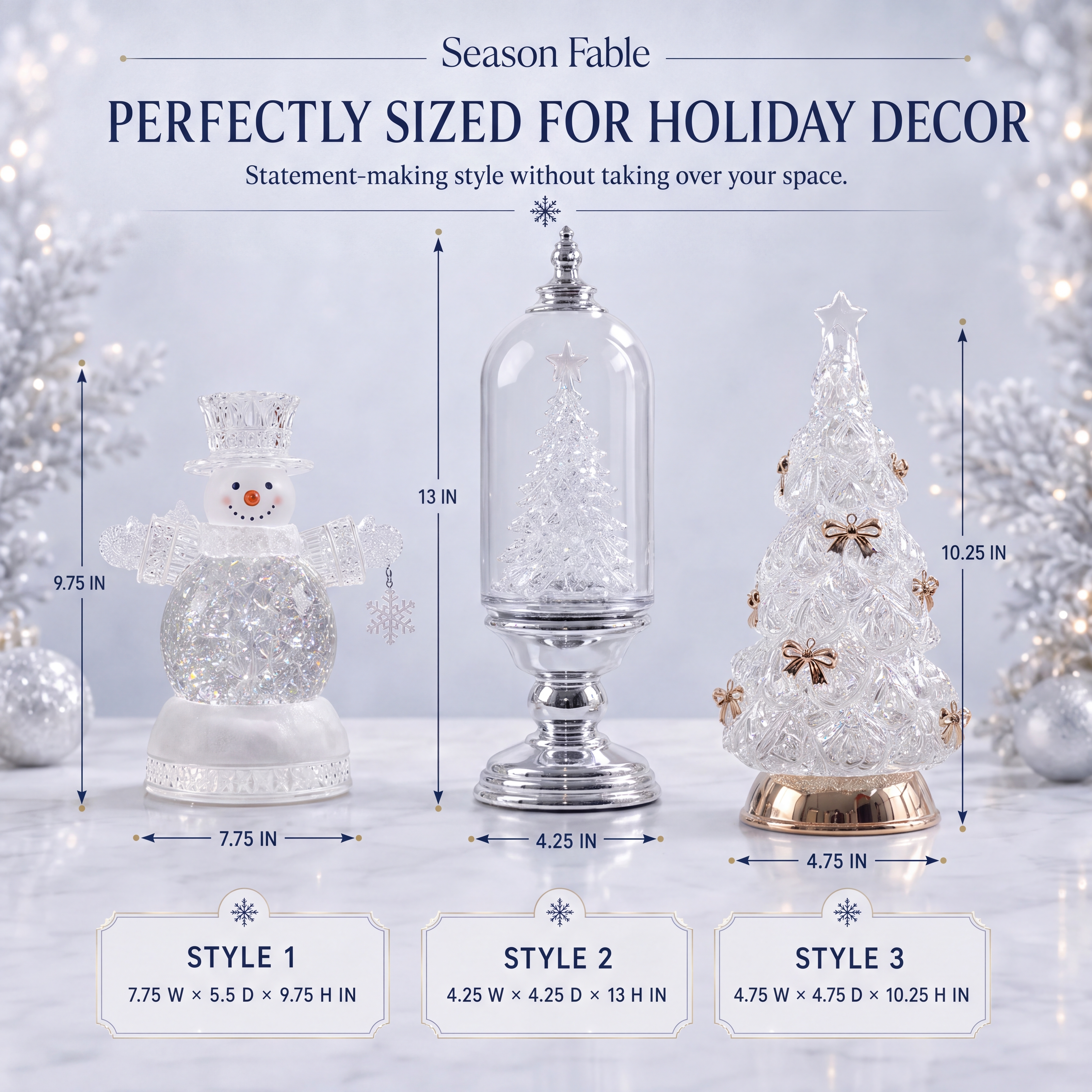 Christmas Lighted Lantern Decor