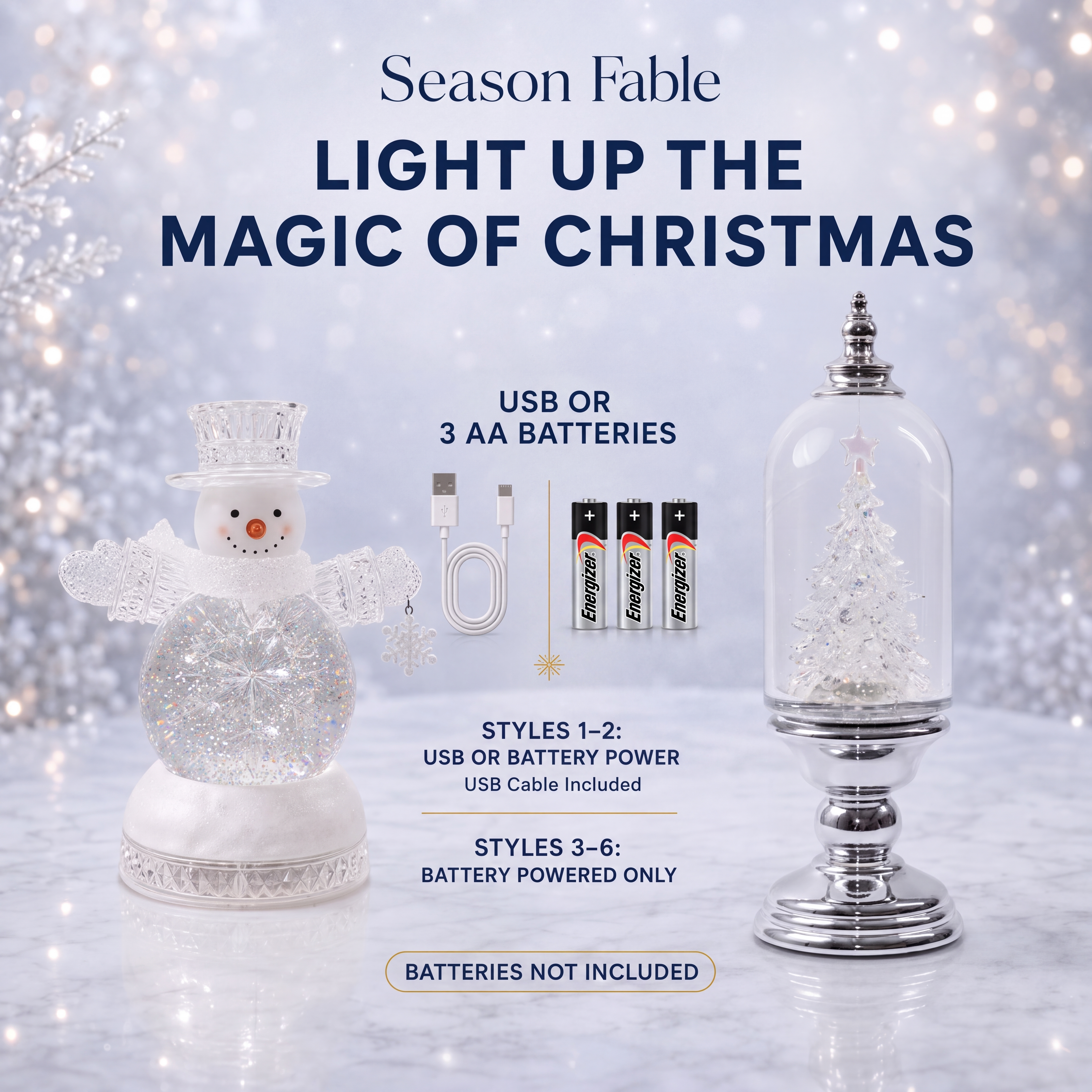 Christmas Lighted Lantern Decor