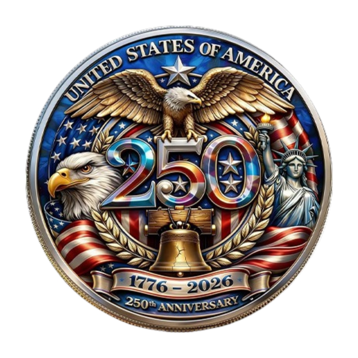 🔥Last Day 50% OFF🔥America 250 Years Commemorative Coin